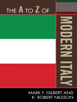 cover image of The A to Z of Modern Italy